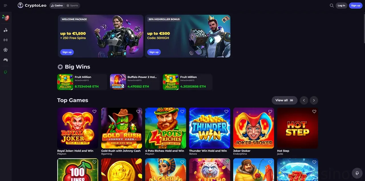 CryptoLeo Casino Casino